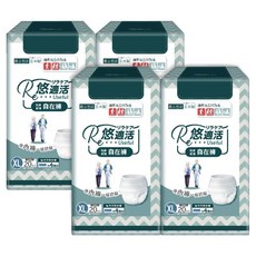 RelaCare 悠適活 日本製造 長效瞬吸自在褲 600c.c., 1箱, XL, 80片