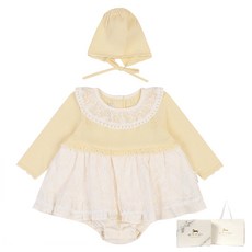 ETTOI Anna 針織連身衣 + 帽子套組 + 購物袋