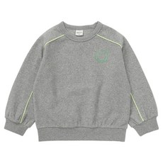 LaughingChild 毛圈布刷毛大學T