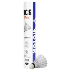 빅터 배드민턴 셔틀콕 카본 NCS PRO NS, AWhite, 12개입, 1개
