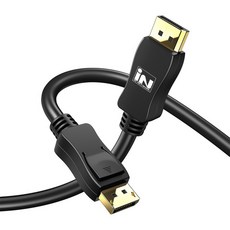 인네트워크 8K UHD 지원 디스플레이포트 DP Ver1.4 모니터 영상 케이블 IN-8KDP14V, 1개, 2m