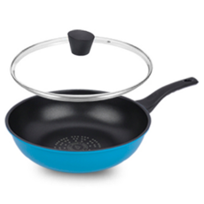 Kitchen-Art 頂級粉彩宮廷鍋 附玻璃鍋蓋, 1個