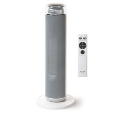 韓國 HAAN 氣氛燈 石墨烯 PTC 塔式 遙控暖風機, HA-24000FH, 白色