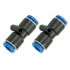 KPC 에어 원터치 휘팅 부속 피팅 PUC 일자연결소켓 PUC10, 2개