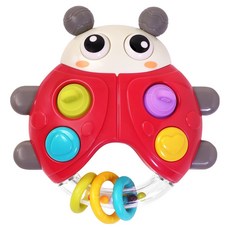 kidmate 孩子王 聲光小瓢蟲, 1個, 紅色 + 白色