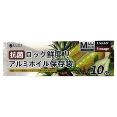 上手家居 保鮮密封袋/保鮮袋/食物袋/食物保鮮袋/鋁箔保鮮袋/食物夾鏈袋, 1個, 小號(26 x 25cm), 10個裝