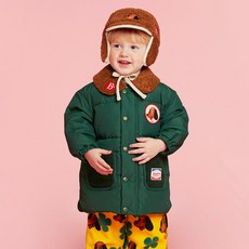 BEBE DE PINO 兒童 Conte 羊羔絨羽絨外套 BP34DW114