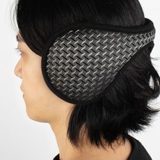 GROOVSTAR JECO GRS 大尺寸圖案運動保暖耳罩, 灰色