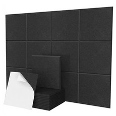 More Living DIY自黏式吸音隔音板, 12個