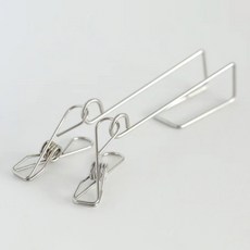 Librica 上下櫃雜物掛架 長掛鉤, 銀色, 4個