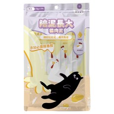 霈尼 Pet's Need 全齡貓 陪泥長大貓肉泥/頭好壯壯泥, 雞肉 + 卵磷脂, 60g, 1袋