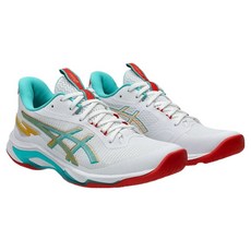 ASICS 亞瑟士 女款 NETBURNER BALLISTIC FF 4 D楦排球鞋 1052A090-960
