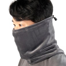 하이마운트 제코 극세사 스포츠 넥워머, 그레이, 2개