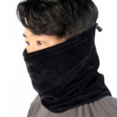 하이마운트 제코 극세사 스포츠 넥워머, 블랙, 2개