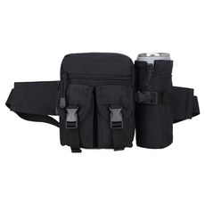 Fitgear 水壺收納健行包, 黑色, 1個