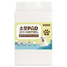 소모패드 강아지 배변패드 레몬향, 1개, 60개입