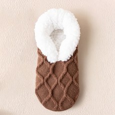 아멜리에 여성용 따뜻한 양털 방한 수면 양말