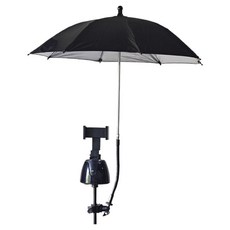 노이원 심플한 촬영우산 블랙 + 홀더 + 연장튜브 50cm, 1개