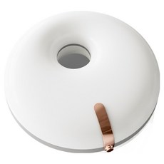 Steadial 甜甜圈假牙牙套維持器收納盒, 白色, 1個