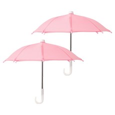 노이원 야외촬영 휴대폰 전용 촬영우산 핑크2 27cm, 2개