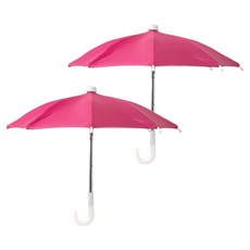 노이원 야외촬영 휴대폰 전용 촬영우산 로즈핑크 27cm, 2개