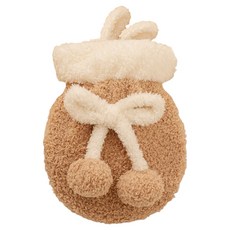 Solre 溫水瓶熱敷袋 棕色 350ml 10 x 16 x 3 cm, 1套