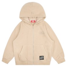 ICEBISCUIT Symbol Logo 刷毛連帽拉鍊外套 IB34JD810