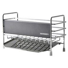 HANSSEM Noblesse Objet 菜瓜布清潔劑架, 灰色, 1個