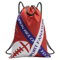 Glo-us 健康籃球鞋袋, 紅色 Rugby, 1個