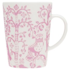 이딸라 따이가 머그컵 400ml, 로즈, 1개