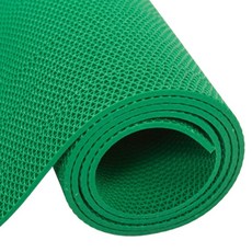 浴室玄關蜂巢多用途防水墊 60 x 90 cm, 綠色, 1個