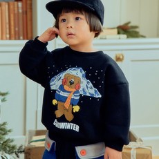 FirstBlue 兒童北極熊大學T恤