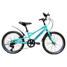 코난트 A20R 시마노 7단 알로이 MTB 자전거 방문설치, 블루 민트, 1개, 180cm