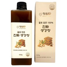 清源堂 用蜂蜜製作的真正生薑醬, 1個, 620ml, 620g, 1入