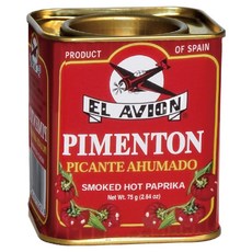 EL AVION 香料航家 西班牙香料航家煙燻辣紅椒粉, 1個, 75g