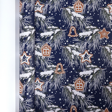 미소로운 선물 포장지 3m, 스노우하우스 솔잎, 2개