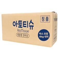 아토티슈 프리미엄 엠보싱 건티슈 4kg, 55g, 1개입, 1개