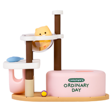 카카오프렌즈 캣타워 스마트워치 충전 거치대, 핑크, 1개