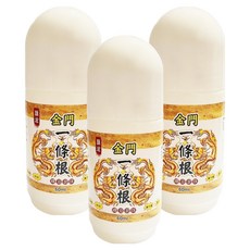 匯浤 金門一條根 葡萄糖胺精油滾珠 涼感 60ml, 3個