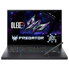 acer 宏碁 Predator 14.5" 2.8K 120Hz 觸控 OLED/Ultra 9 288V/NVIDIA RTX 5070 8G, 黑色, 1TB, 32GB, Windows 11, PT14-52T-92ZM