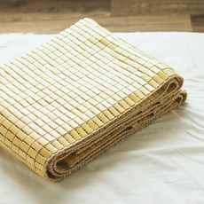 SERVINNO BEDDING 絲薇諾 天然麻將涼蓆, 卡其色, 涼墊