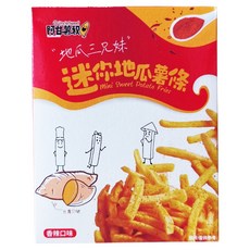 Uncle Sweet 阿甘薯叔 迷你地瓜薯條 香辣口味, 1個, 72g