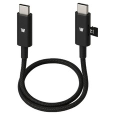 Wephone 讀卡快充數據線 USB-C-C, 100cm, 1個, 夜幕黑