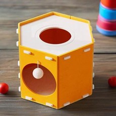 Care-Living 貓咪遊戲躲藏屋, 橘色, 1個