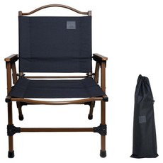 Nuit 努特 乾燥撤收鋁合金收納椅 吶山特仕版 附收納袋, 1個, 黑色