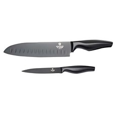 MONCROSS SWITZERLAND 一體成型420粉末鋼刀組, 1套, 三德刀 + 萬用刀