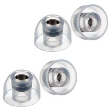 AZLA Mithril 醫療級不鏽鋼核心 優質LSR耳塞套 ML 2入, 單一顏色, 2套, 單一商品