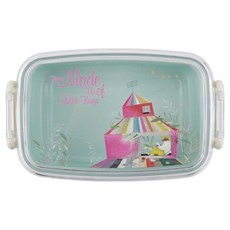 kitchen U 野餐仙境雙層便當盒, 混合色, 1個