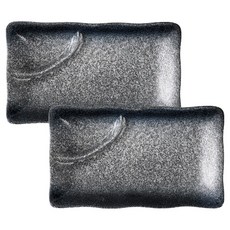 JUST HOME 日式窯燒10吋分隔長盤2件組 8950-32A-1, 2 件組長盤, 1套, 藍寶石