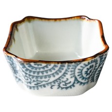 佐和陶瓷國際有限公司 繪唐草小缽 日本製 8cm, 青色, 1個